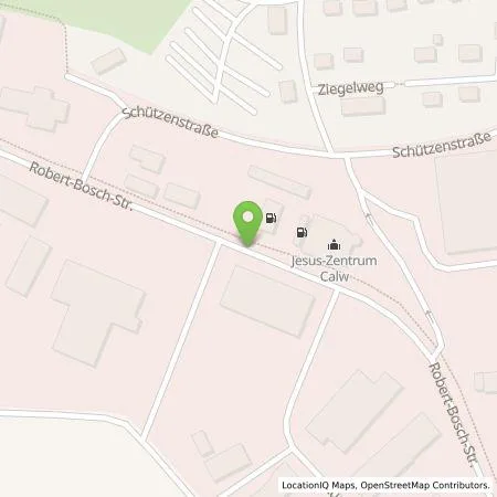 Standortübersicht der Tankstelle Fine Fitness GmbH in 75365 Calw