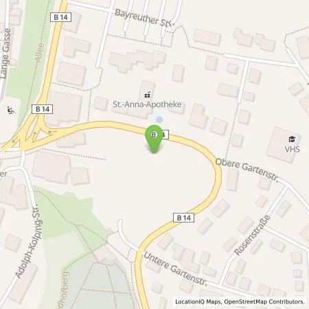 Standortübersicht der Tankstelle Jörg Kunert e.K. in 92237 Sulzbach-Rosenberg