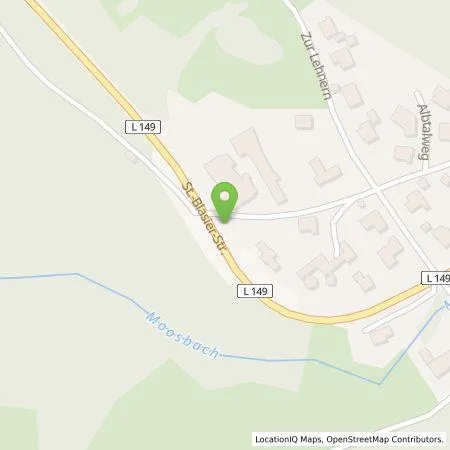 Standortübersicht der Tankstelle Hotel Albtalblick GmbH in 79837 Häusern