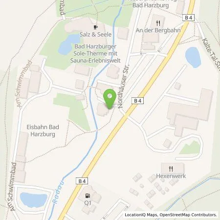 Standortübersicht der Tankstelle Hotel Winterberg in 38667 Bad Harzburg