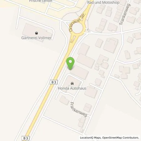 Standortübersicht der Tankstelle Patrick Breithaupt-Menzer Einzelunternehmer in 77767 Appenweier