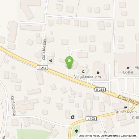 Standortübersicht der Tankstelle Morgenröte GmbH & Co. KG in 29690 Schwarmstedt