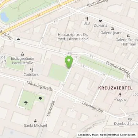 Standortübersicht der Tankstelle SWM Versorgungs GmbH in 80333 München