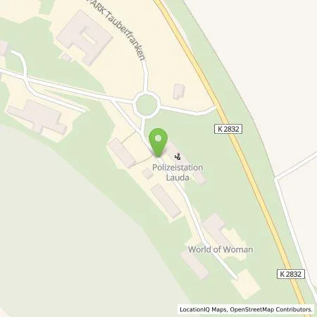 Standortübersicht der Tankstelle GSP Service und Verwaltung GmbH in 97922 Lauda-Königshofen