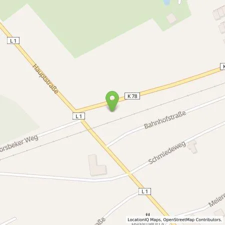 Standortübersicht der Tankstelle Northtec GmbH & Co.KG in 24980 Wallsbüll