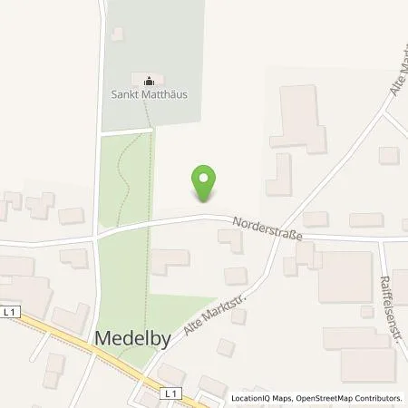 Standortübersicht der Tankstelle Northtec GmbH & Co.KG in 24994 Medelby