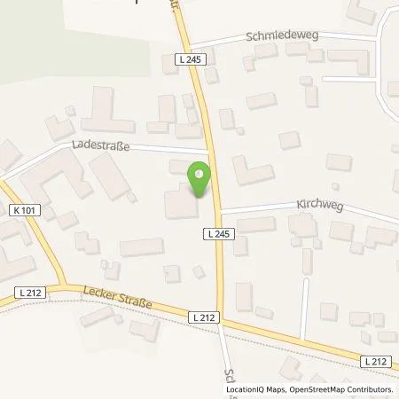 Standortübersicht der Tankstelle Northtec GmbH & Co.KG in 25917 Achtrup