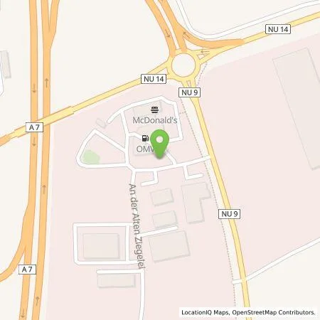 Standortübersicht der Tankstelle Manuela Schwer in 89269 Vöhringen