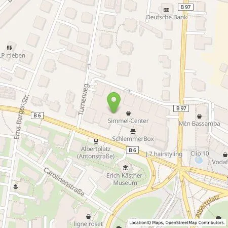 Standortübersicht der Tankstelle Ladefix Wolfram Cüppers Einzelunternehmen in 01097 Dresden