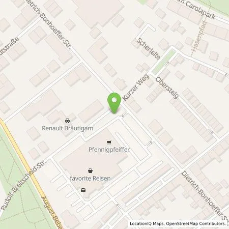 Standortübersicht der Tankstelle Ladefix Wolfram Cüppers Einzelunternehmen in 08371 Glauchau