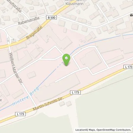 Standortübersicht der Tankstelle B. Ketterer Söhne GmbH & Co. KG in 78120 Furtwangen