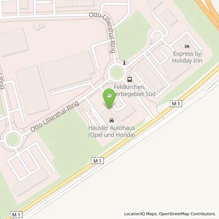 Standortübersicht der Tankstelle Häusler Automobil GmbH & Co. KG in 85622 Feldkirchen