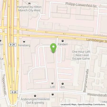 Standortübersicht der Tankstelle Häusler Automobil GmbH & Co. KG in 80339 München