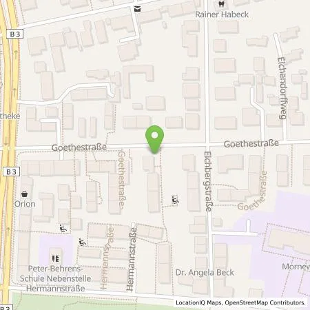 Standortübersicht der Tankstelle Süwag Vertrieb AG & Co. KG in 64285 Darmstadt