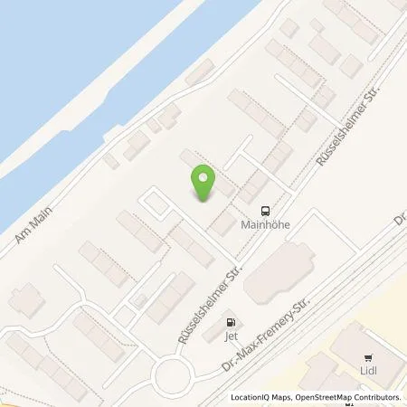 Standortübersicht der Tankstelle Süwag Vertrieb AG & Co. KG in 65451 Kelsterbach