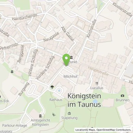 Standortübersicht der Tankstelle Süwag Vertrieb AG & Co. KG in 61462 Königstein im Taunus