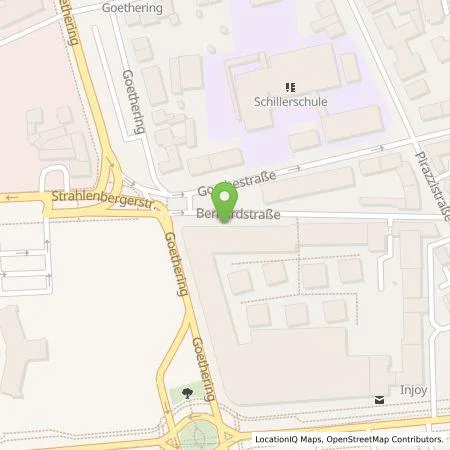 Standortübersicht der Tankstelle Süwag Vertrieb AG & Co. KG in 63067 Offenbach