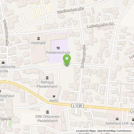 Standortübersicht der Tankstelle Süwag Vertrieb AG & Co. KG in 74385 Pleidelsheim