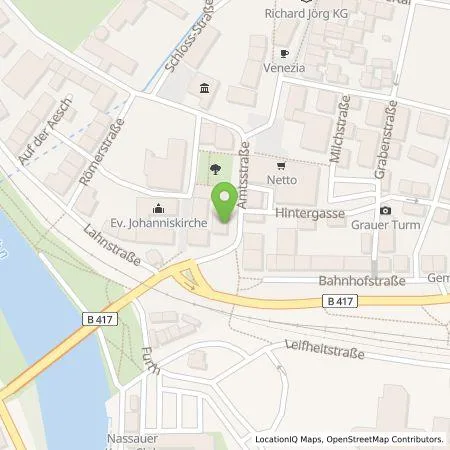 Standortübersicht der Tankstelle Süwag Vertrieb AG & Co. KG in 56377 Nassau