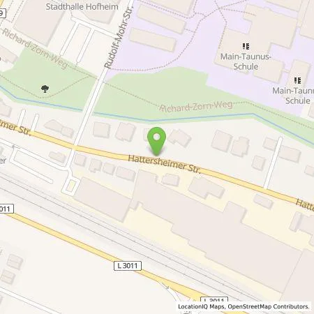 Standortübersicht der Tankstelle Süwag Vertrieb AG & Co. KG in 65719 Hofheim