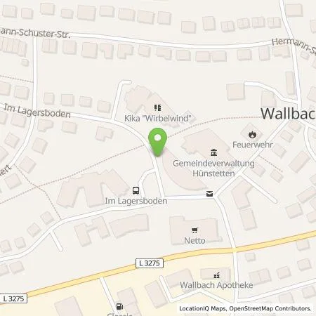 Standortübersicht der Tankstelle Süwag Vertrieb AG & Co. KG in 65510 Hünstetten