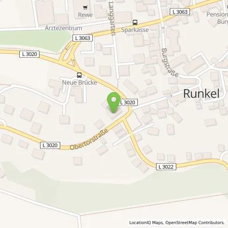 Standortübersicht der Tankstelle Süwag Vertrieb AG & Co. KG in 65594 Runkel