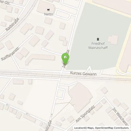 Standortübersicht der Tankstelle Süwag Vertrieb AG & Co. KG in 63814 Mainaschaff