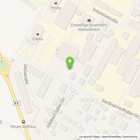 Standortübersicht der Tankstelle Süwag Vertrieb AG & Co. KG in 63801 Kleinostheim