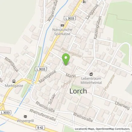 Standortübersicht der Tankstelle Süwag Vertrieb AG & Co. KG in 65391 Lorch