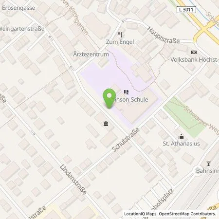 Standortübersicht der Tankstelle Süwag Vertrieb AG & Co. KG in 65795 Hattersheim am Main