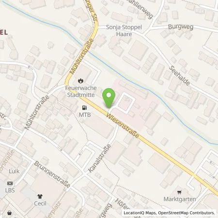 Standortübersicht der Tankstelle Süwag Vertrieb AG & Co. KG in 71364 Winnenden