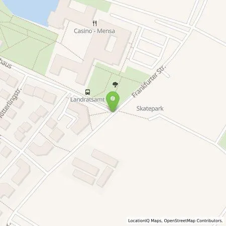 Standortübersicht der Tankstelle Süwag Vertrieb AG & Co. KG in 65719 Hofheim