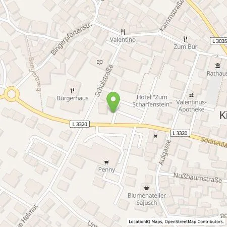 Standortübersicht der Tankstelle Süwag Vertrieb AG & Co. KG in 65399 Kiedrich