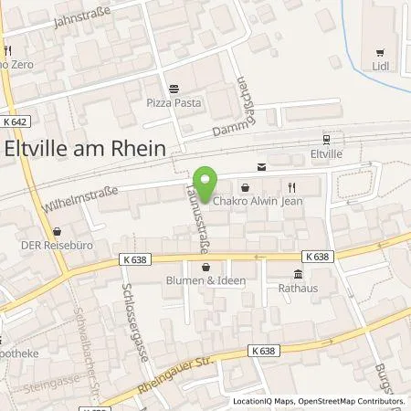 Standortübersicht der Tankstelle Süwag Vertrieb AG & Co. KG in 65343 Eltville am Rhein