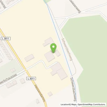 Standortübersicht der Tankstelle Süwag Vertrieb AG & Co. KG in 65795 Hattersheim