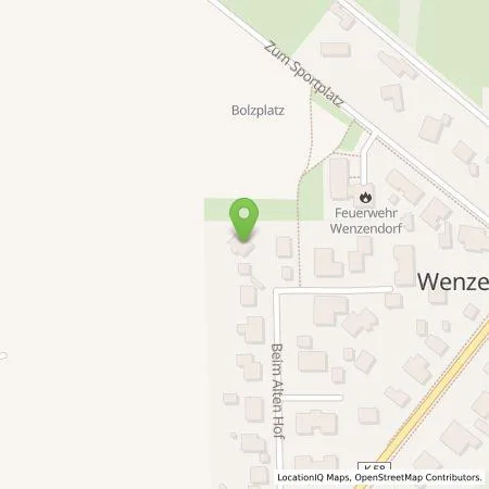 Standortübersicht der Tankstelle Sven Gamasin in 21279 Wenzendorf