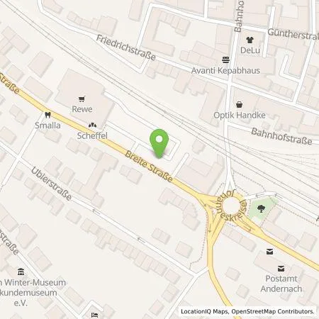 Standortübersicht der Tankstelle EnBW mobility+ AG und Co.KG in 56626 Andernach