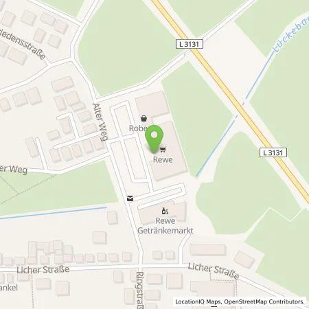 Standortübersicht der Tankstelle EnBW mobility+ AG und Co.KG in 35415 Pohlheim