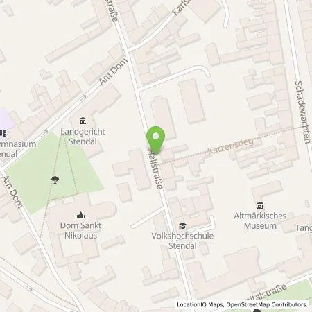 Standortübersicht der Tankstelle Stadtwerke Stendal GmbH in 39576 Stendal