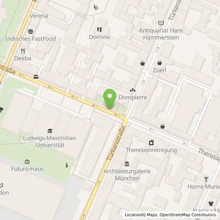 Standortübersicht der Tankstelle SWM Versorgungs GmbH in 80333 München