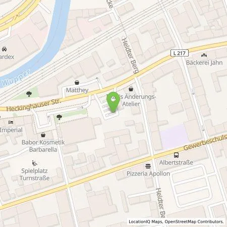 Standortübersicht der Tankstelle JET Tankstellen Deutschland GmbH in 42289 WUPPERTAL