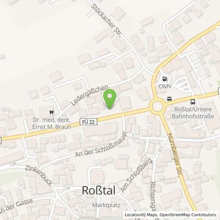 Standortübersicht der Tankstelle N-ERGIE Aktiengesellschaft in 90574 Roßtal