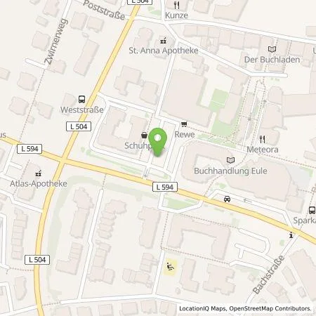 Standortübersicht der Tankstelle GreenCharge GmbH in 49477 Ibbenbüren