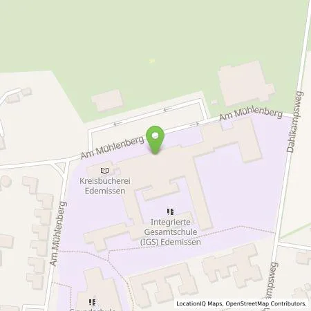 Standortübersicht der Tankstelle Stadtwerke Peine GmbH in 31234 Edemissen