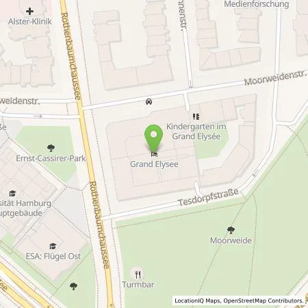 Standortübersicht der Tankstelle Mentorics GmbH in 20148 Hamburg