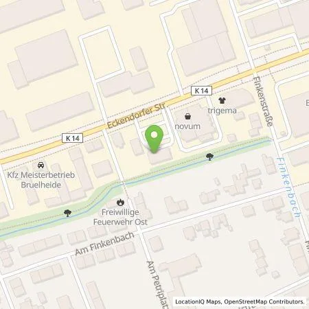 Standortübersicht der Tankstelle EWE Go GmbH in 33609 Bielefeld