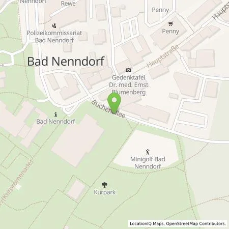 Standortübersicht der Tankstelle Q1 Energie AG in 31542 Bad Nenndorf