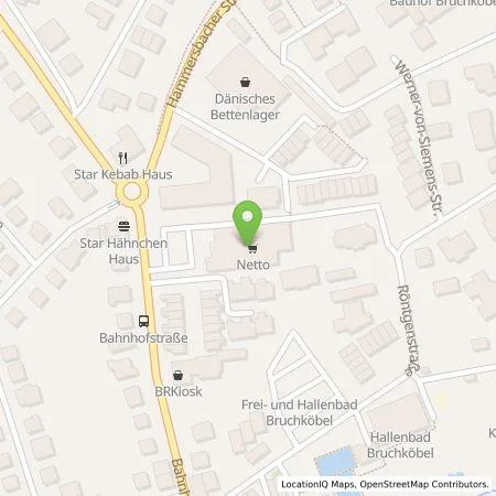 Standortübersicht der Tankstelle Netto Marken-Discount Stiftung & Co. KG in 63486 Bruchköbel