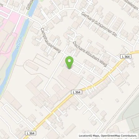 Standortübersicht der Tankstelle NEW Niederrhein Energie und Wasser GmbH in 52511 Geilenkirchen