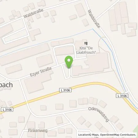 Standortübersicht der Tankstelle Entega Plus GmbH in 64395 Brensbach